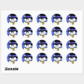 Stickers Shy Snowman Holiday (Feuille)