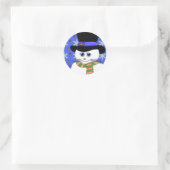 Stickers Shy Snowman Holiday (Sac)