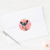 Stickers Siamese de dessin (Enveloppe)
