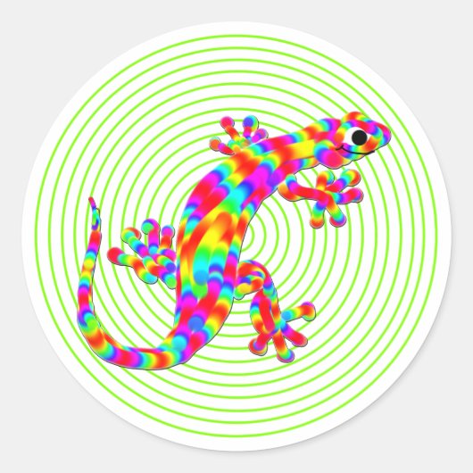 Stickers Sidney Salamander amusants (Devant)