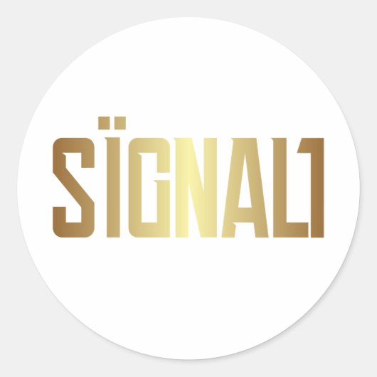 Stickers Signal1 (Devant)