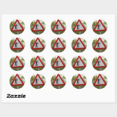 Stickers Signe de pèlerin (Feuille)
