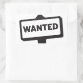 Stickers Signe Recherché (Sac)