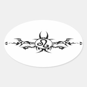 Stickers Signes de naissance de la tribu Leo