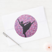 Stickers Silhouette Ballerina (Enveloppe)