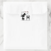 Stickers Silhouette Kitty Play Cat (Sac)