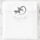 Stickers Silhouette Lizard (Sac)