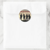 Stickers Silhouette Rond (Sac)