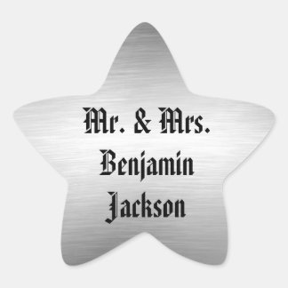 Stickers Silver Star