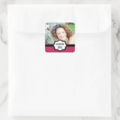 Stickers Simple Chic Graduation, Fuchsia (Sac)