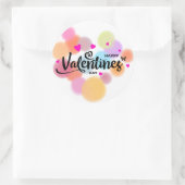 Stickers Simple Multicolor Saint Valentin (Sac)