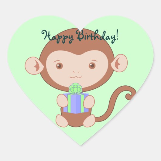 Stickers Singe Anniversaire (Devant)