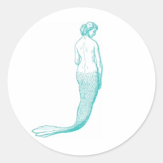 Stickers Sirène (Devant)