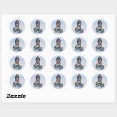Stickers Sirène Imaginaire (Feuille)