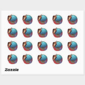 Stickers Sirène Pirate (Feuille)