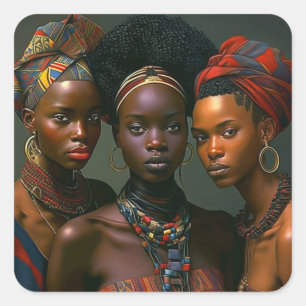 Stickers 'Sistas' Art Générique