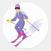 Stickers ski (Devant)