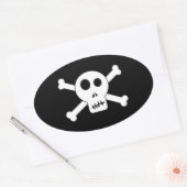 Stickers Skull & Crossbones (Enveloppe)