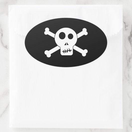 Stickers Skull & Crossbones (Sac)