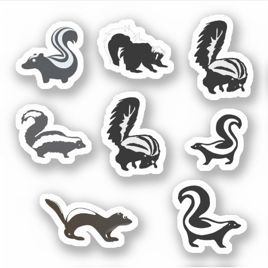Stickers Skunk (Devant)