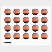 Stickers Sky Sunset (Feuille)