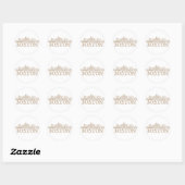 stickers Skyline de Boston City (Feuille)
