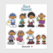 Stickers Sleevez Court (Feuille)