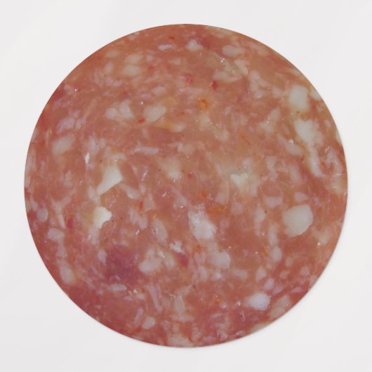 Stickers Slice Salami (Design 2)