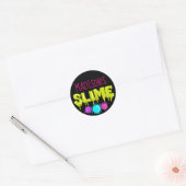 Stickers Slime, Étiquettes Slime, Soirée Slime (Enveloppe)