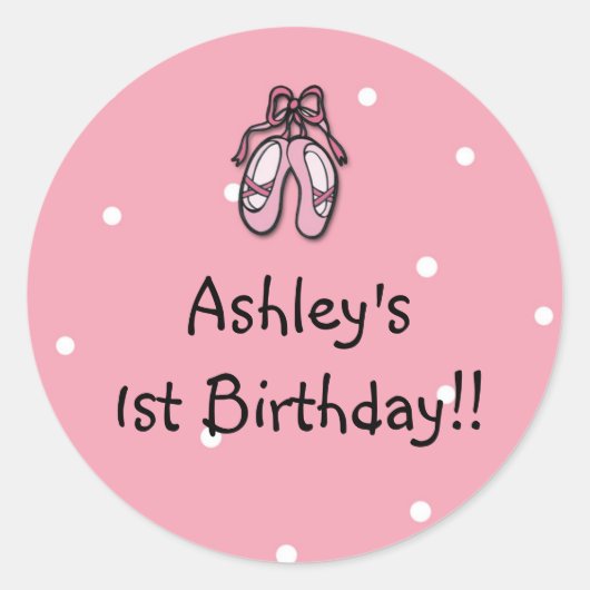 Stickers Slippers Ballerina (Devant)