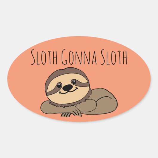 Stickers Sloth (Devant)