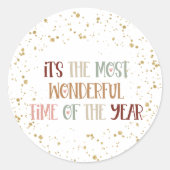 Stickers (Small) 3,8 cm, 20 par sheet - Christmas (Devant)