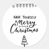 Stickers (Small) 3,8 cm, 20 par sheet - Christmas (Devant)