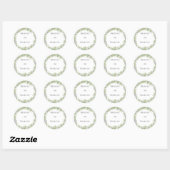 Stickers (Small) 3,8 cm, 20 par sheet - Christmas (Feuille)