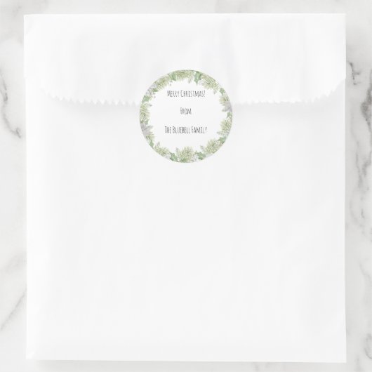 Stickers (Small) 3,8 cm, 20 par sheet - Christmas (Sac)