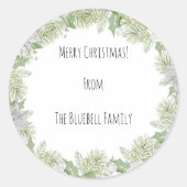 Stickers (Small) 3,8 cm, 20 par sheet - Christmas (Devant)