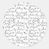Stickers (Small) 3,8 cm, 20 par sheet - Christmas (Devant)