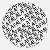 Stickers (Small) 3,8 cm, 20 par sheet - Christmas (Devant)