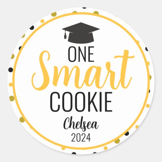 Stickers Smart Cookie Graduation (Devant)