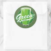 stickers Smoothie verte (Sac)