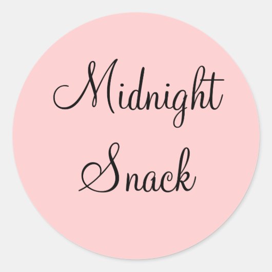 Stickers Snack de minuit (Devant)