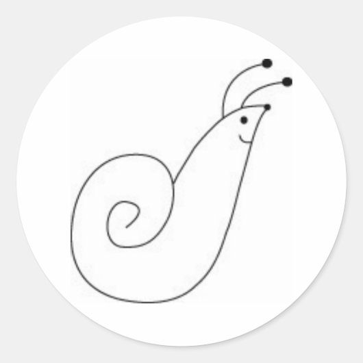 Stickers Snail (Devant)