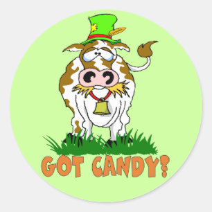 Stickers snoep Koe