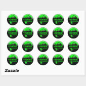 stickers snowboard vert Verbier Suisse (Feuille)
