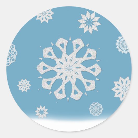 Stickers Snowflake (Devant)