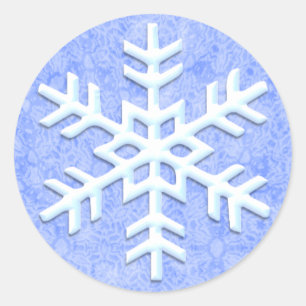 Stickers Snowflake givré