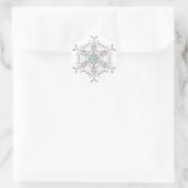 Stickers Snowflake Iridescente (Sac)