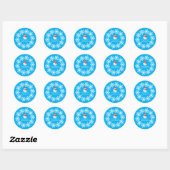 Stickers Snowman de Noël (Feuille)