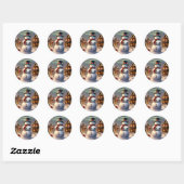 Stickers Snowman de Noël (Feuille)