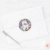 Stickers Snowman mignons (Enveloppe)